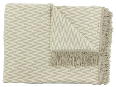 Claudi Plaid Aphos Naturel