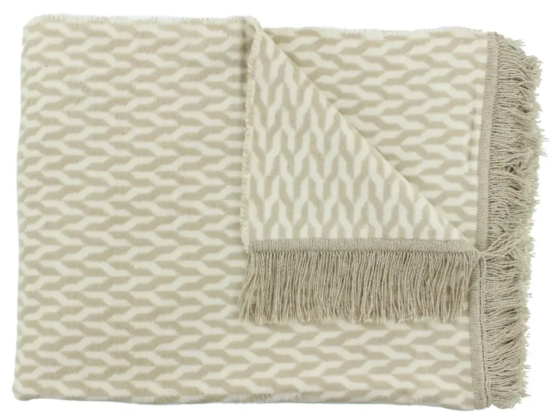 Claudi Plaid Aphos Naturel