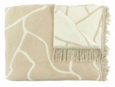 Claudi Plaid Lineas Naturel
