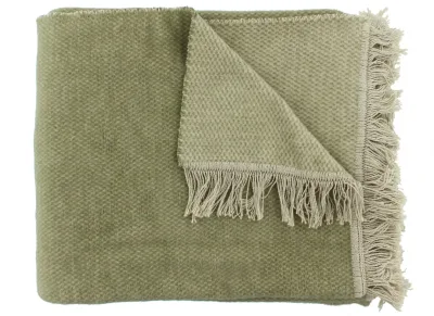 Claudi Plaid Unami Olive