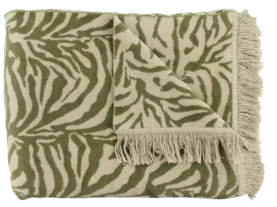 Claudi Plaid Zebby Olive