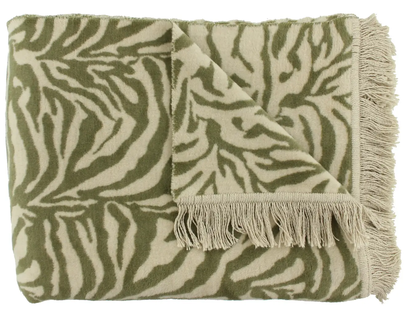 Claudi Plaid Zebby Olive