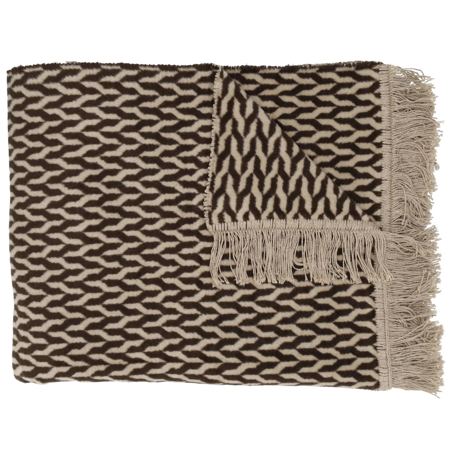 Claudi Plaid Aphos Chocolate