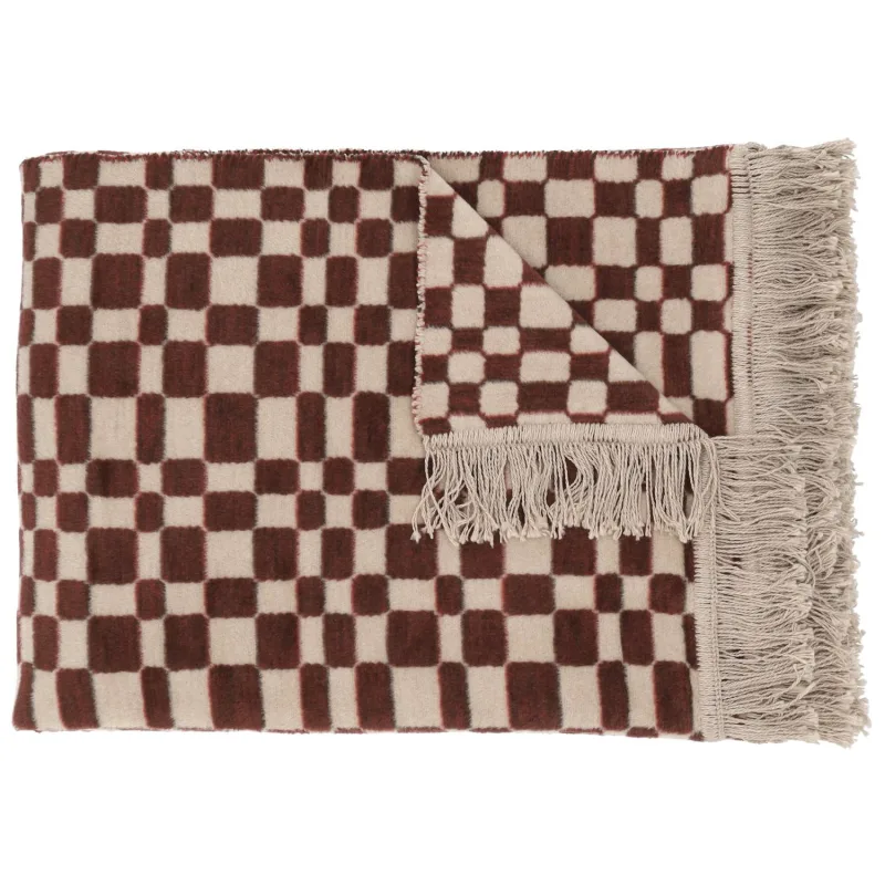 Claudi Plaid Melanie Bordeaux