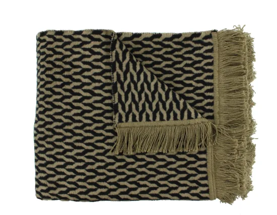 Claudi Plaid Aphos Black/Brown