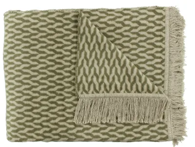 Claudi Plaid Aphos Olive