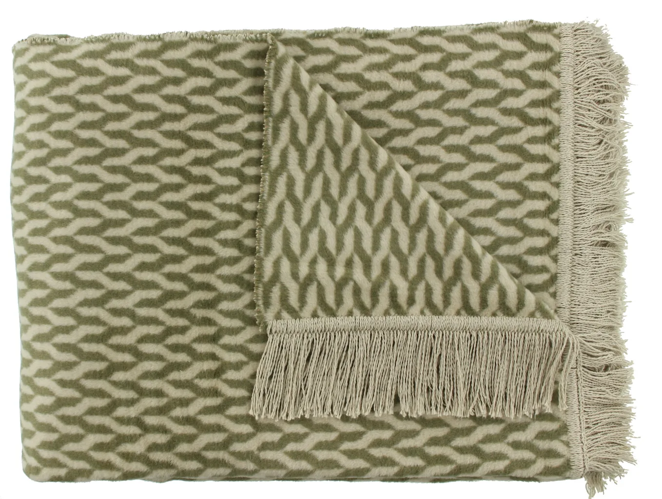 Claudi Plaid Aphos Olive