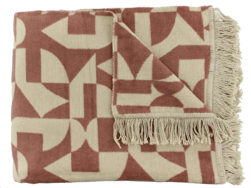 Claudi Plaid Lonata Ash Rose