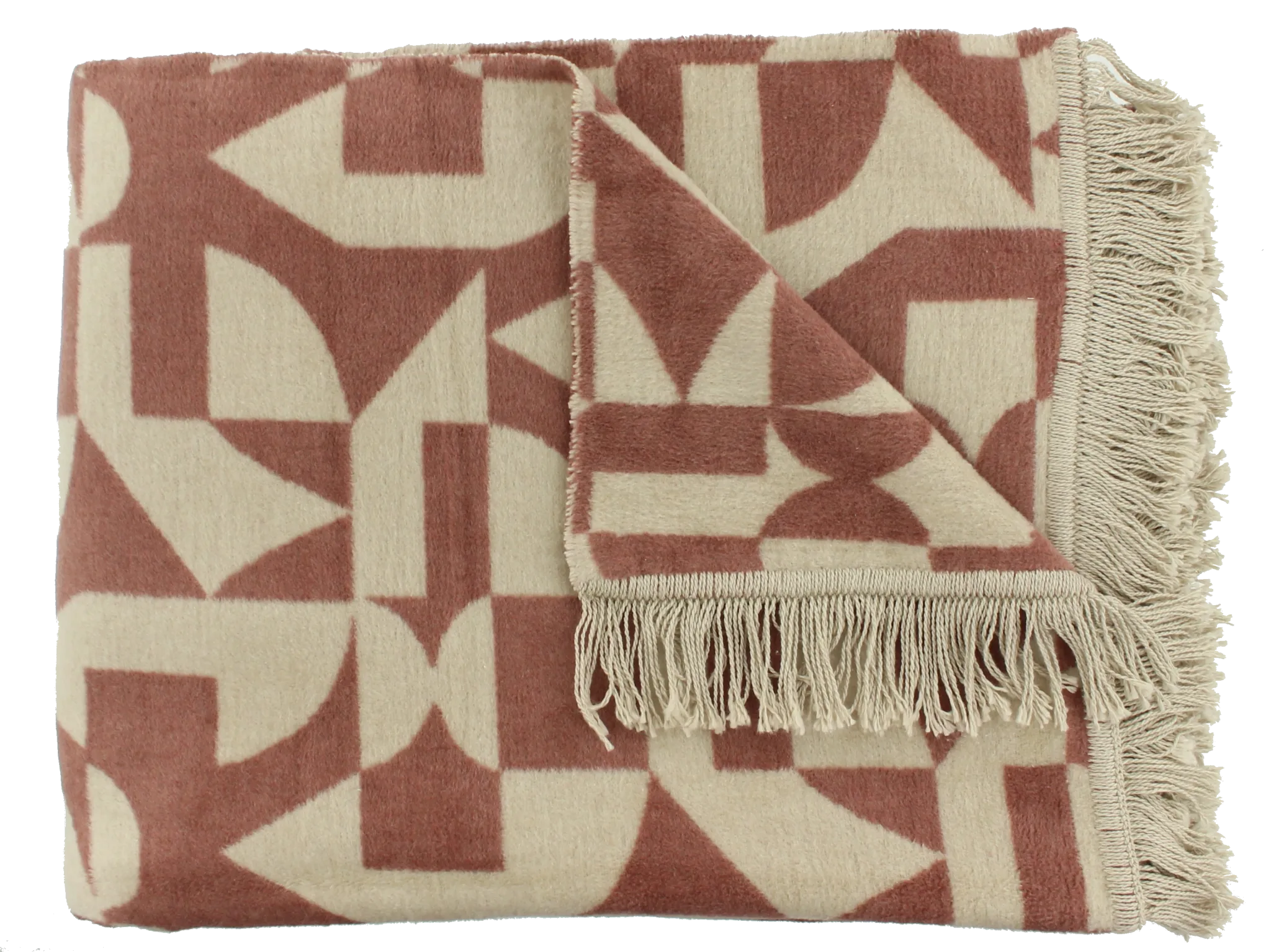 Claudi Plaid Lonata Ash Rose