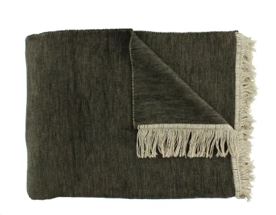 Claudi Plaid Paulos Dark Taupe