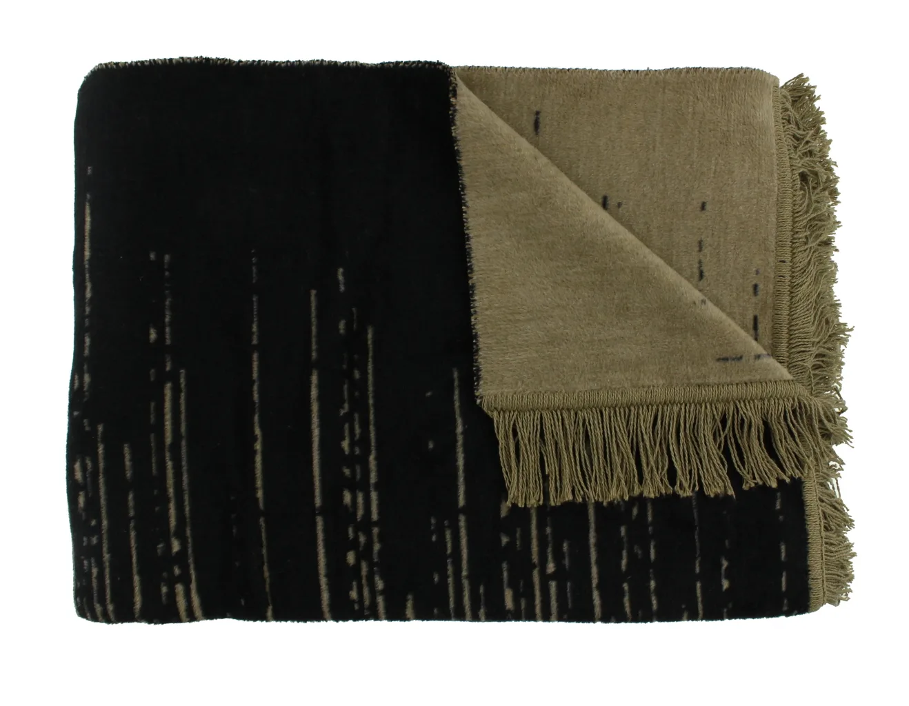 Claudi Plaid Streps Black/Brown