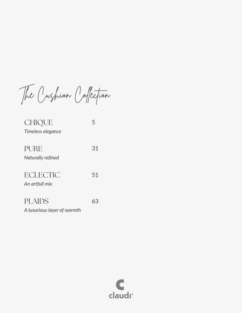 Catalogus Claudi Autumn/Winter 2026-2027, pagina 04